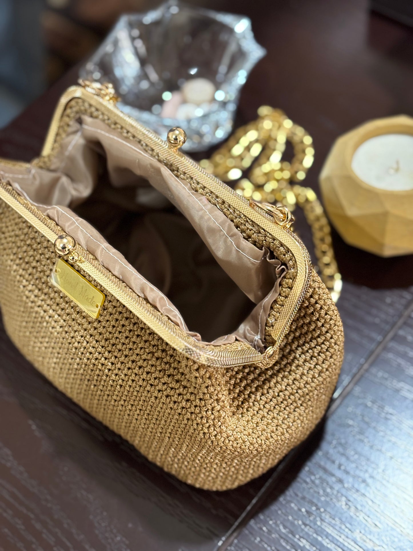 The Champagne Sparkle Crossbody