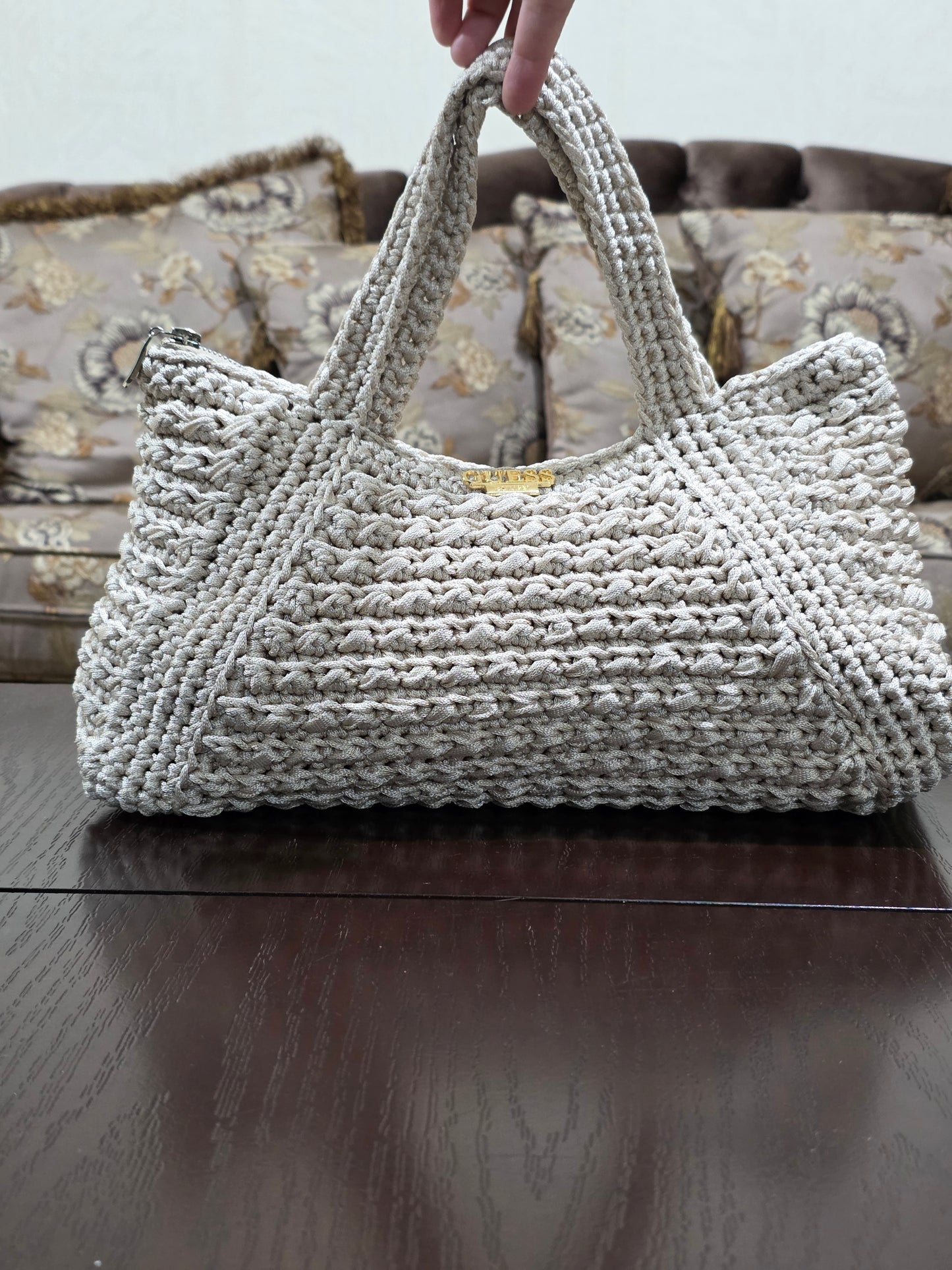 The Champagne Shimmer Tote