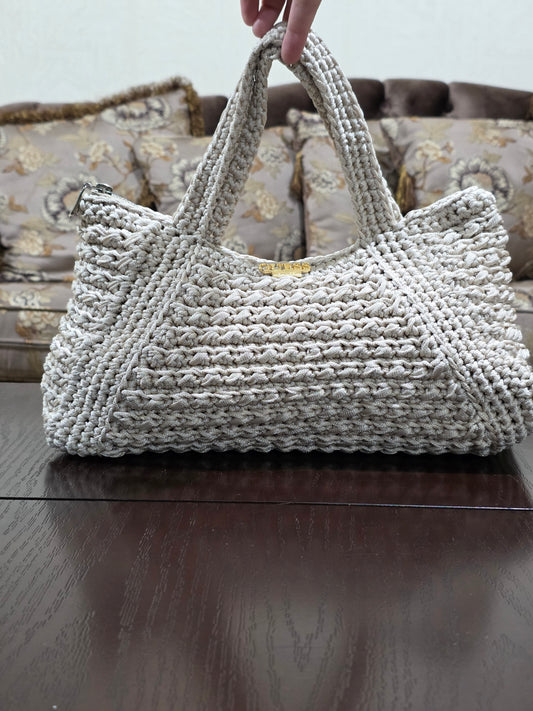 The Champagne Shimmer Tote