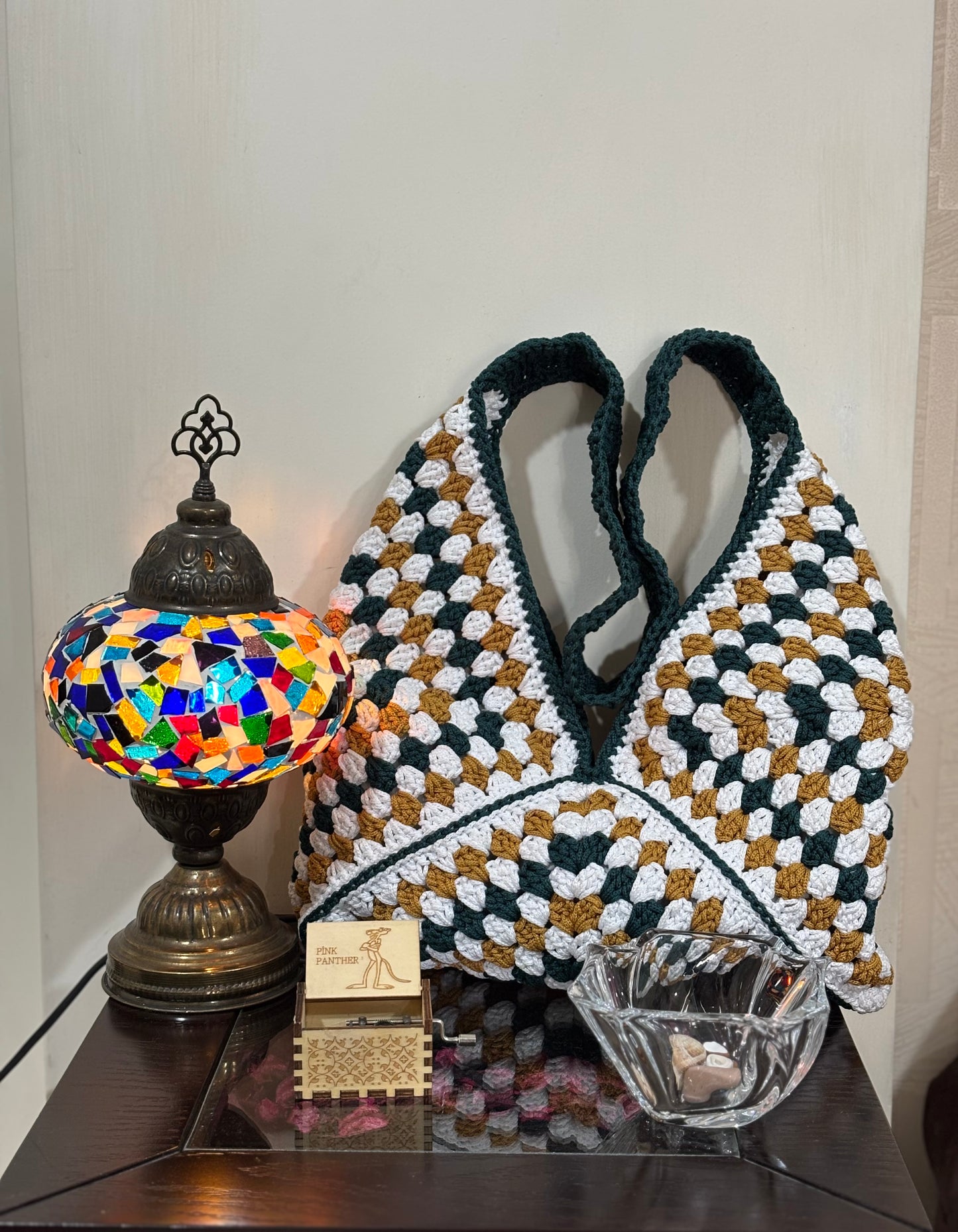 The Marigold Geo Tote