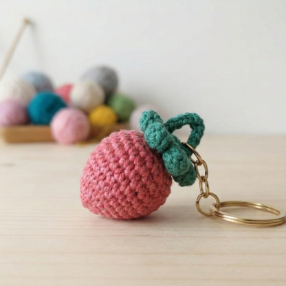 Strawberry Keychain