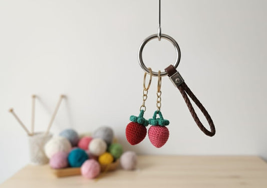 Strawberry Keychain