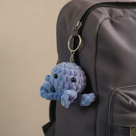 Chunky Octopus Keychain