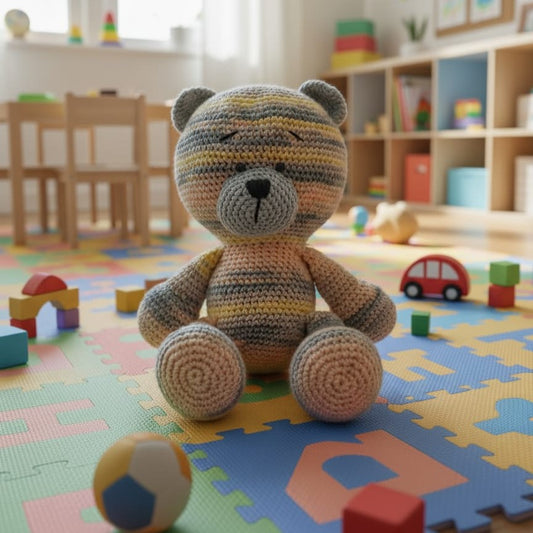 Taffy the Striped Bear 40cm