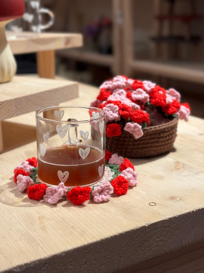 Eternal Flower Coasters 6pcs