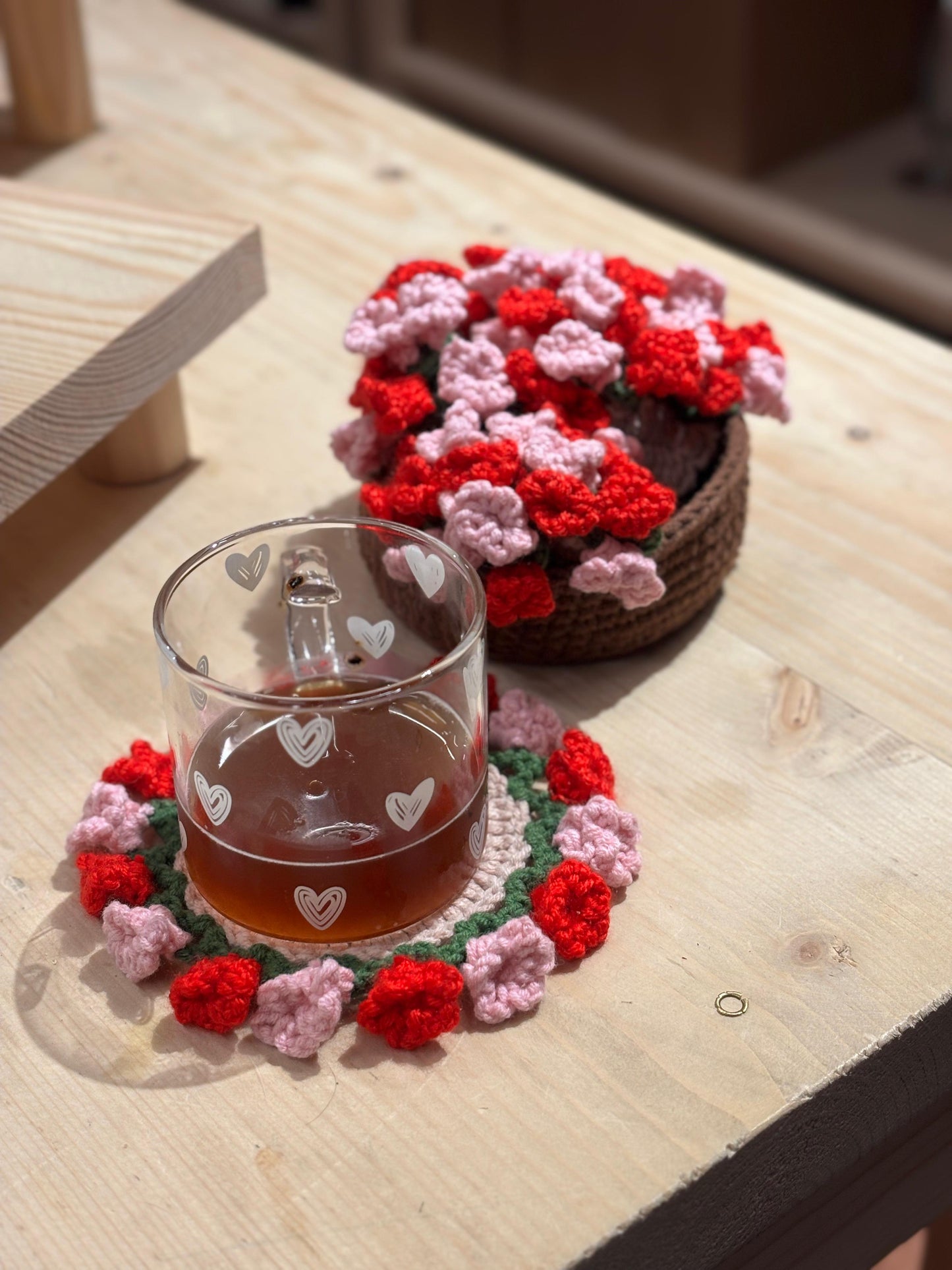 Eternal Flower Coasters 6pcs